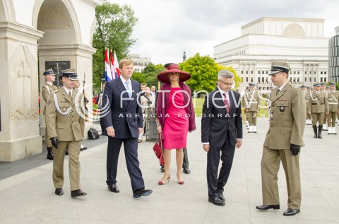 Wizyta Niderlandziej Pary Królewskiej w Warszawie