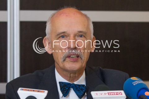  26.06.2014 RZESZOW<br />WIZYTA PREZESA KONGRESU NOWEJ PRAWICY JANUSZA KORWINA MIKKE W RZESZOWIE<br />N/Z JANUSZ KORWIN MIKKE<br /> 