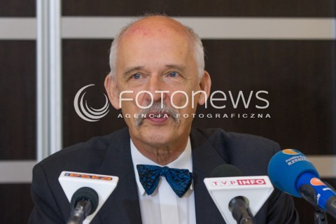  26.06.2014 RZESZOW<br />WIZYTA PREZESA KONGRESU NOWEJ PRAWICY JANUSZA KORWINA MIKKE W RZESZOWIE<br />N/Z JANUSZ KORWIN MIKKE<br /> 