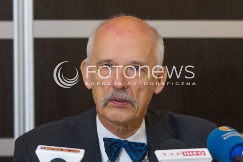  26.06.2014 RZESZOW<br />WIZYTA PREZESA KONGRESU NOWEJ PRAWICY JANUSZA KORWINA MIKKE W RZESZOWIE<br />N/Z JANUSZ KORWIN MIKKE<br /> 