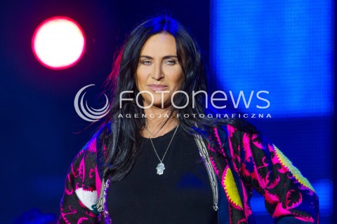  27.06.2014 RZESZOW <br />EUROPEJSKI STADION KULTURY NA STADIONIE MIEJSKIM W RZESZOWIE<br />W TYM ROKU KONCERT JEST WYRAZEM POPARCIA DLA UKRAINY<br />N/Z KAYAH<br /> 