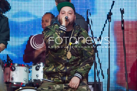  27.06.2014 RZESZOW <br />EUROPEJSKI STADION KULTURY NA STADIONIE MIEJSKIM W RZESZOWIE<br />W TYM ROKU KONCERT JEST WYRAZEM POPARCIA DLA UKRAINY<br />N/Z JAMAL<br /> 