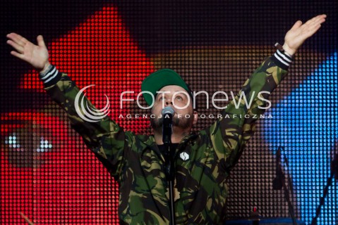  27.06.2014 RZESZOW <br />EUROPEJSKI STADION KULTURY NA STADIONIE MIEJSKIM W RZESZOWIE<br />W TYM ROKU KONCERT JEST WYRAZEM POPARCIA DLA UKRAINY<br />N/Z JAMAL<br /> 