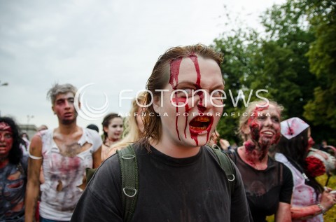Zombie Walk w Warszawie