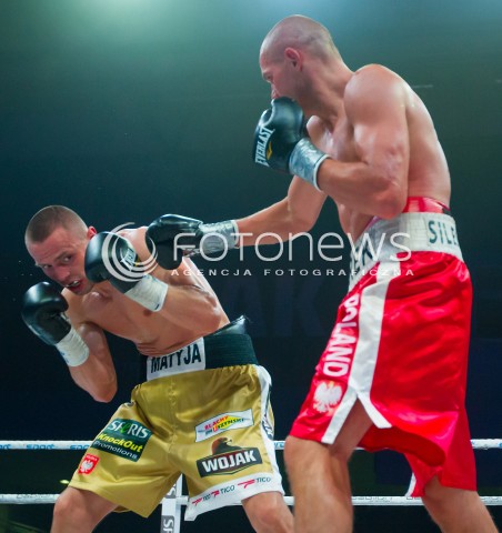  28.06.2014 RZESZOW <br />WOJAK BOXING NIGHT W RZESZOWIE<br />N/Z ROBERT TALAREK MAREK MATYJA<br /> 