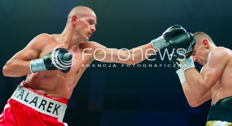  28.06.2014 RZESZOW <br />WOJAK BOXING NIGHT W RZESZOWIE<br />N/Z ROBERT TALAREK MAREK MATYJA<br /> 