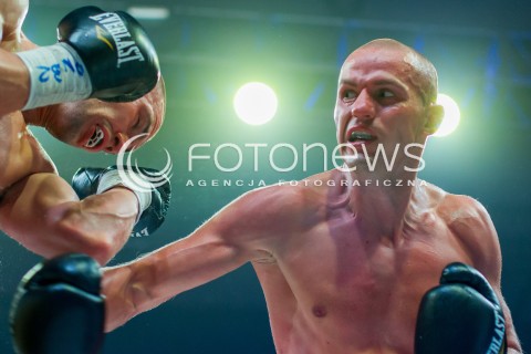  28.06.2014 RZESZOW <br />WOJAK BOXING NIGHT W RZESZOWIE<br />N/Z ROBERT TALAREK (P) MAREK MATYJA (L)<br /> 