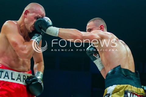  28.06.2014 RZESZOW <br />WOJAK BOXING NIGHT W RZESZOWIE<br />N/Z ROBERT TALAREK MAREK MATYJA<br /> 