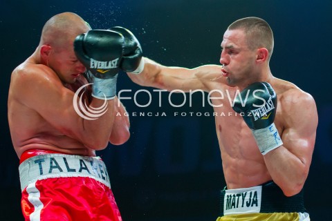  28.06.2014 RZESZOW <br />WOJAK BOXING NIGHT W RZESZOWIE<br />N/Z ROBERT TALAREK MAREK MATYJA<br /> 