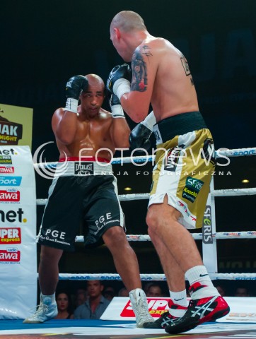  28.06.2014 RZESZOW <br />WOJAK BOXING NIGHT W RZESZOWIE<br />N/Z KRZYSZTOF GLOWACKI ISMAIL ABDOUL<br /> 