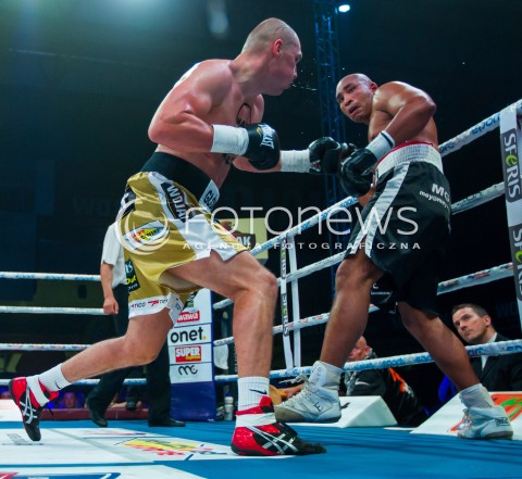  28.06.2014 RZESZOW <br />WOJAK BOXING NIGHT W RZESZOWIE<br />N/Z KRZYSZTOF GLOWACKI ISMAIL ABDOUL<br /> 