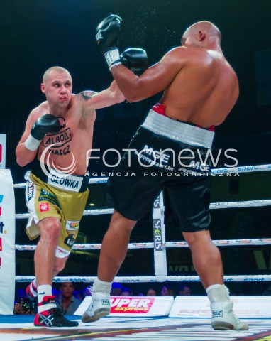  28.06.2014 RZESZOW <br />WOJAK BOXING NIGHT W RZESZOWIE<br />N/Z KRZYSZTOF GLOWACKI ISMAIL ABDOUL<br /> 