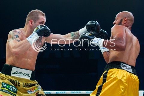  28.06.2014 RZESZOW <br />WOJAK BOXING NIGHT W RZESZOWIE<br />N/Z LUKASZ JANIK RICO HOYE<br /> 