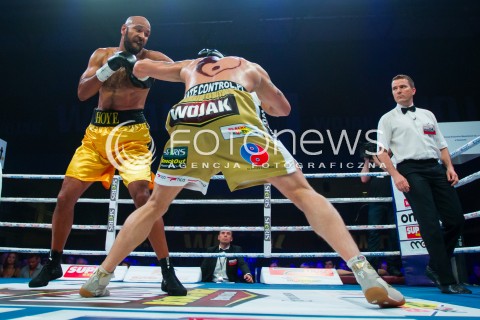  28.06.2014 RZESZOW <br />WOJAK BOXING NIGHT W RZESZOWIE<br />N/Z LUKASZ JANIK RICO HOYE<br /> 