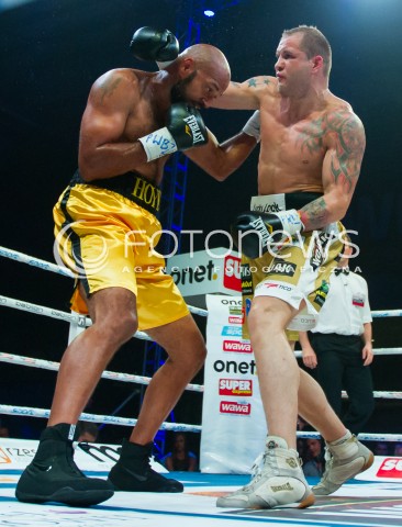  28.06.2014 RZESZOW <br />WOJAK BOXING NIGHT W RZESZOWIE<br />N/Z LUKASZ JANIK RICO HOYE<br /> 