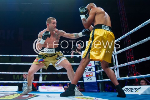  28.06.2014 RZESZOW <br />WOJAK BOXING NIGHT W RZESZOWIE<br />N/Z LUKASZ JANIK RICO HOYE<br /> 