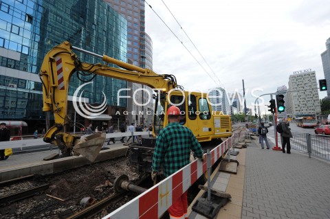  01.07.2014 WARSZAWA<br />WARSZAWA W REMONCIE<br />N/Z RONDO ONZ<br /> 