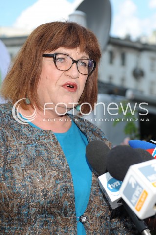  02.07.2014 WARSZAWA<br />KONFERENCJA PRASOWA PARTII ZIELONYCH<br />N/Z ANNA GRODZKA<br /> 