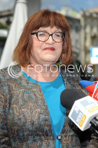  02.07.2014 WARSZAWA<br />KONFERENCJA PRASOWA PARTII ZIELONYCH<br />N/Z ANNA GRODZKA<br /> 