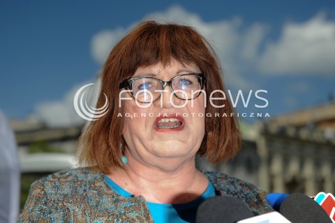  02.07.2014 WARSZAWA<br />KONFERENCJA PRASOWA PARTII ZIELONYCH<br />N/Z ANNA GRODZKA<br /> 