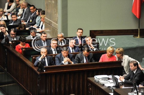  11.07.2014 WARSZAWA SEJM RP<br />OBRADY SEJMU<br />GLOWOWANIE O WOTUM NIEUFNOSCI DLA RZADU<br />N/Z PREMIER DONALD TUSK RADA MINISTROW<br /> 