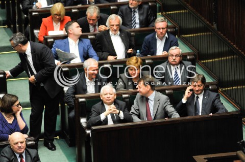  11.07.2014 WARSZAWA SEJM RP<br />OBRADY SEJMU<br />GLOWOWANIE O WOTUM NIEUFNOSCI DLA RZADU<br />N/Z JAROSLAW KACZYNSKI<br /> 