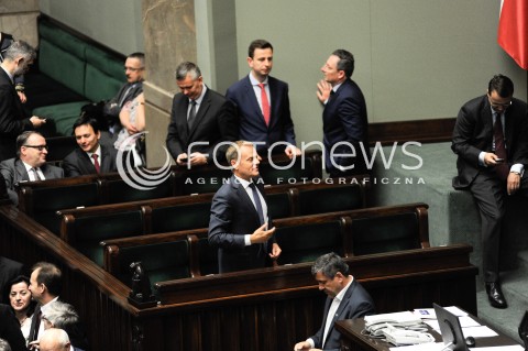  11.07.2014 WARSZAWA SEJM RP<br />OBRADY SEJMU GLOWOWANIE O WOTUM NIEUFNOSCI DLA RZADU<br />N/Z PREMIER DONALD TUSK<br /> 