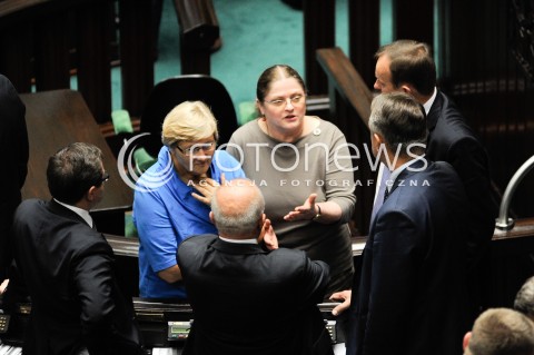  11.07.2014 WARSZAWA SEJM RP<br />OBRADY SEJMU GLOWOWANIE O WOTUM NIEUFNOSCI DLA RZADU<br />N/Z KRYSTYNA PAWLOWICZ JOZEFA HRYNKIEWICZ<br /> 