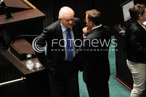  11.07.2014 WARSZAWA SEJM RP<br />OBRADY SEJMU<br />N/Z LESZEK MILLER<br /> 