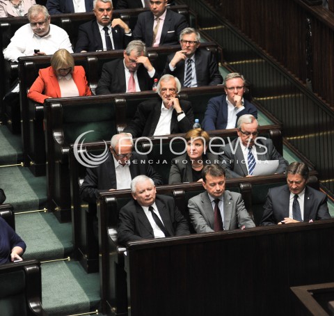  11.07.2014 WARSZAWA SEJM RP<br />OBRADY SEJMU<br />N/Z JAROSLAW KACZYNSKI MARIUSZ BLASZCZAK GLOSOWANIE<br /> 