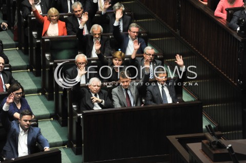  11.07.2014 WARSZAWA SEJM RP<br />OBRADY SEJMU<br />N/Z JAROSLAW KACZYNSKI MARIUSZ BLASZCZAK GLOSOWANIE<br /> 