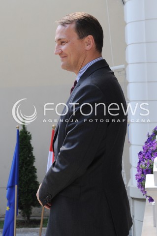  14.07.2014 WARSZAWA<br />ODZNACZENIE RADOSLAWA SIKORSKIEGO<br />N/Z RADOSLAW SIKORSKI<br /> 