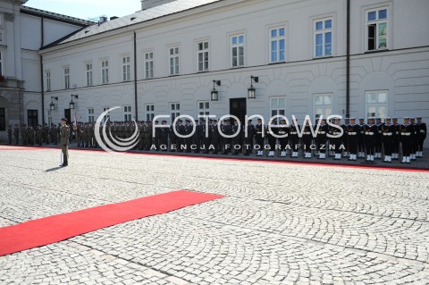  15.07.2014 WARSZAWA<br />WIZYTA PREZYDENTA REPUBLIKI SLOWACKIEJ<br />N/Z WOJSKO<br /> 