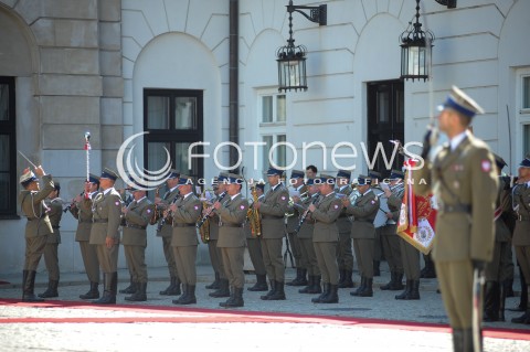  15.07.2014 WARSZAWA<br />WIZYTA PREZYDENTA REPUBLIKI SLOWACKIEJ<br />N/Z WOJSKO<br /> 