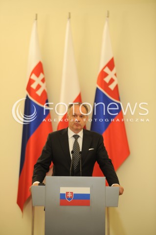  15.07.2014 WARSZAWA<br />WIZYTA PREZYDENTA REPUBLIKI SLOWACKIEJ<br />N/Z ANDREJ KISKA<br /> 