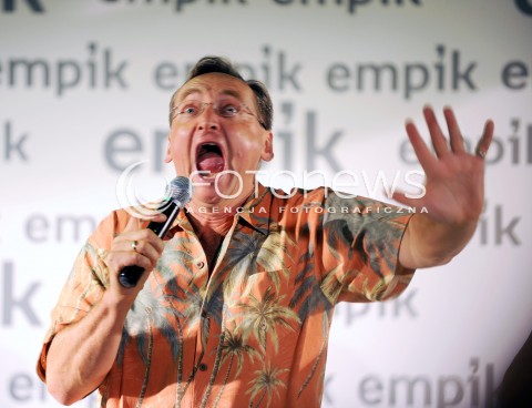  16.07.2014 WARSZAWA<br />SPOTKANIE Z WOJCIECHEM CEJROWSKIM W EMPIKU<br />N/Z WOJCIECH CEJROWSKI<br /> 
