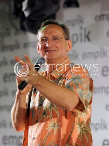  16.07.2014 WARSZAWA<br />SPOTKANIE Z WOJCIECHEM CEJROWSKIM W EMPIKU<br />N/Z WOJCIECH CEJROWSKI<br /> 