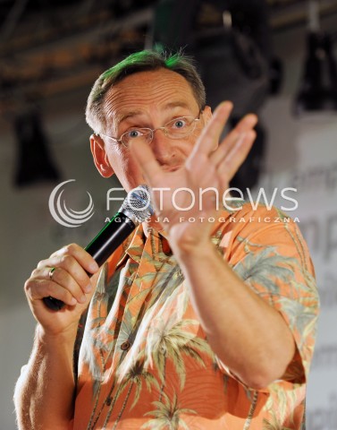  16.07.2014 WARSZAWA<br />SPOTKANIE Z WOJCIECHEM CEJROWSKIM W EMPIKU<br />N/Z WOJCIECH CEJROWSKI<br /> 