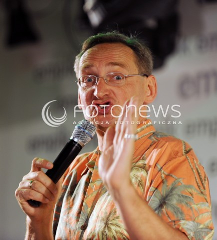  16.07.2014 WARSZAWA<br />SPOTKANIE Z WOJCIECHEM CEJROWSKIM W EMPIKU<br />N/Z WOJCIECH CEJROWSKI<br /> 