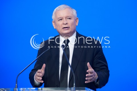  16.07.2014 WARSZAWA<br />KONFERENCJA PRASOWA PIS<br />N/Z PREZES PIS JAROSLAW KACZYNSKI<br /> 