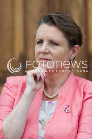  16.07.2014 WARSZAWA<br />KONFERENCJA MINISTER KULTURY I DZIEDZICTWA NARODOWEGO W SPRAWIE REWITALIZACJI PALACU KRASINSKICH<br />N/Z MINISTER KULTURY I DZIEDZICTWA NARODOWEGO MALGORZATA OMILANOWSKA<br /> 