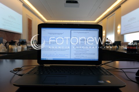  22.07.2014 WARSZAWA <br />POSIEDZENIE RADY MINISTROW<br />N/Z SALA OBRAD KOMPUTER<br /> 