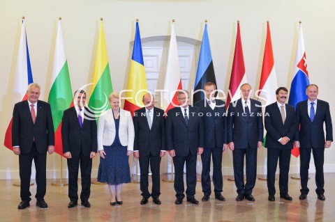 Spotkanie Prezydentów Grupy Wyszehradzkiej w Warszawie