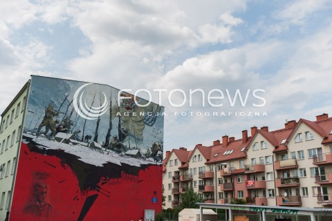 Mural - Ściana pamięci w Warszawie