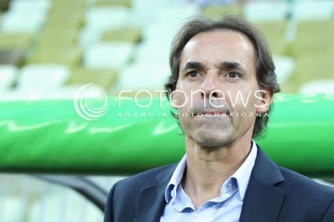  25.07.2014 GDANSK PGE ARENA STADION<br />PILKA NOZNA T-MOBILE EKSTRAKLASA SEZON 2014/2015<br />FOOTBALL POLISH EKSTRAKLASA SEASON 2014/2015<br />MECZ LECHIA GDANSK - PODBESKIDZIE BIELSKO - BIALA<br />N/Z JOAQUIM MACHADO TRENER ( HEAD COACH ) GLOWKA PORTRET SYLWETKA<br /> 