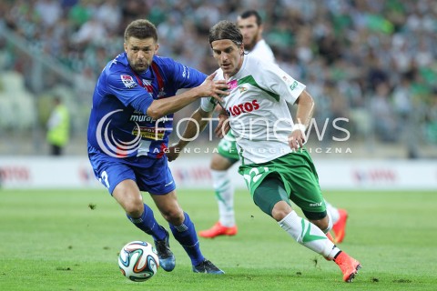  25.07.2014 GDANSK PGE ARENA STADION<br />PILKA NOZNA T-MOBILE EKSTRAKLASA SEZON 2014/2015<br />FOOTBALL POLISH EKSTRAKLASA SEASON 2014/2015<br />MECZ LECHIA GDANSK - PODBESKIDZIE BIELSKO - BIALA<br />N/Z DARIUSZ PIETRASIAK STOJAN VRANJES <br /> 