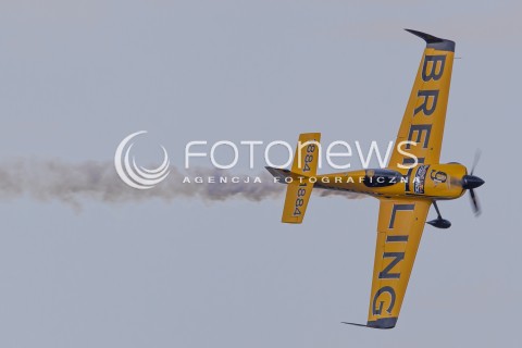  27.07.2014 GDYNIA <br />MISTRZOSTWA SWIATA RED BULL AIR RACE W GDYNII <br />Red Bull Air Race World Championship 2014 in Gdynia, Poland <br />N/Z NIGEL LAMB - SAMOLOT MXS-R<br /> 