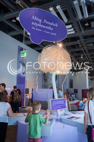  29.07 2014 WARSZAWA<br />ZDJECIE ILUSTRACYJNE<br />CENTRUM NAUKI KOPERNIK<br />N/Z WYSTAWA<br /> 