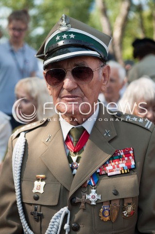  30.07.2014 WARSZAWA MUZEUM POWSTANIA WARSZAWSKIEGO<br />70 ROCZNICA POWSTANIA WARSZAWSKIEGO<br />N/Z KOMBATANT<br /> 