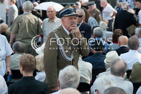  30.07.2014 WARSZAWA MUZEUM POWSTANIA WARSZAWSKIEGO<br />70 ROCZNICA POWSTANIA WARSZAWSKIEGO<br />N/Z KOMBATANT<br /> 